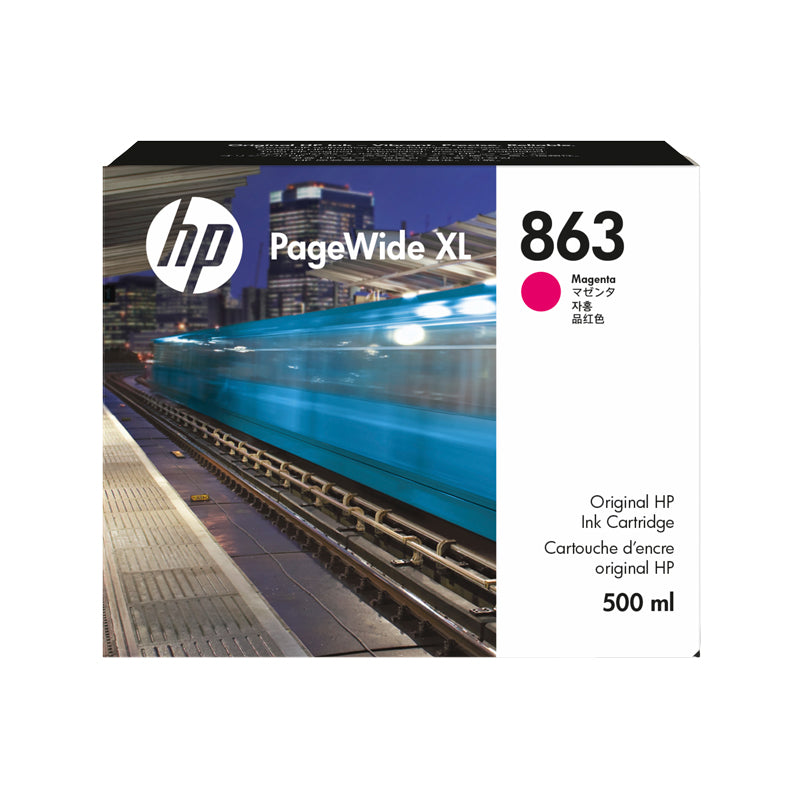HP 863 Series Ink Cartridges for Pagewide XL 3920 and 3950