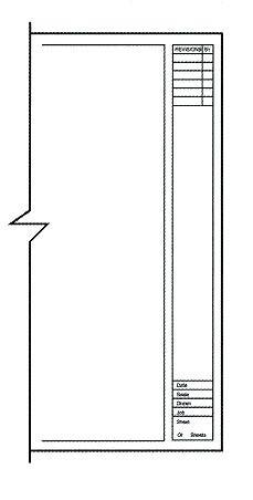 Clearprint Architectural Titleblock Plain or Gridded