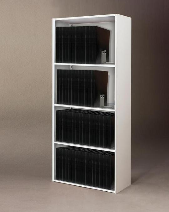 Upright Steel Shelving Unit for 17 x 11 Binders GS Direct