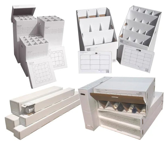 AOS Corrugated Roll Storage
