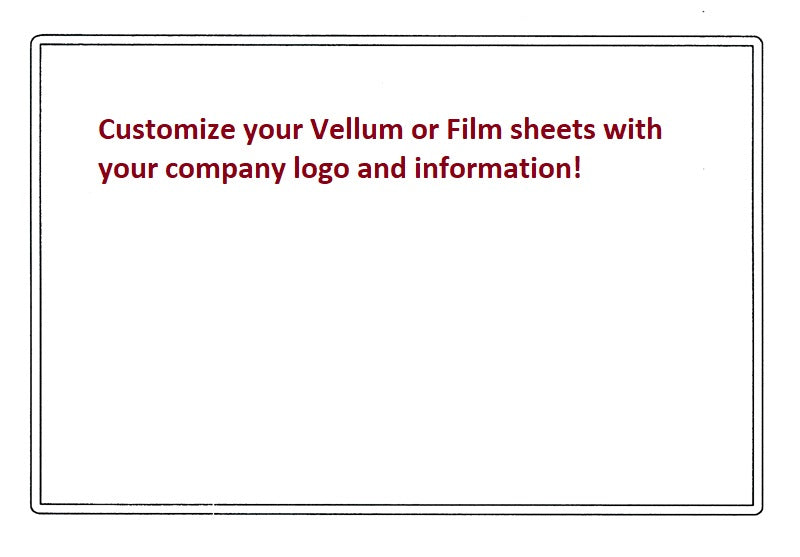 Custom Printed Titleblock