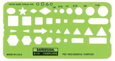Pee-Wee General Purpose Template 14R