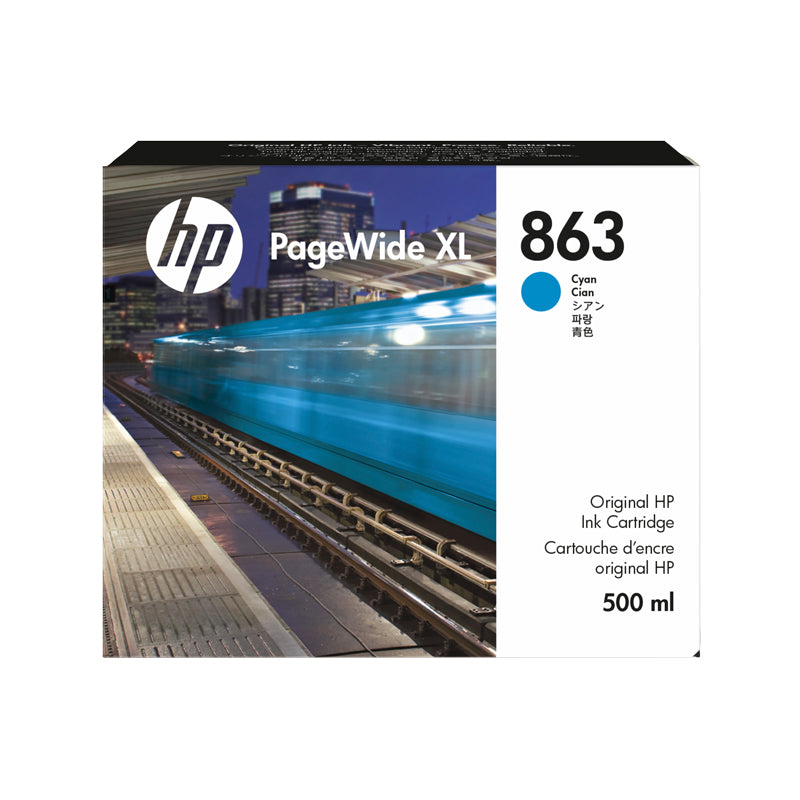 HP 863 Series Ink Cartridges for Pagewide XL 3920 and 3950