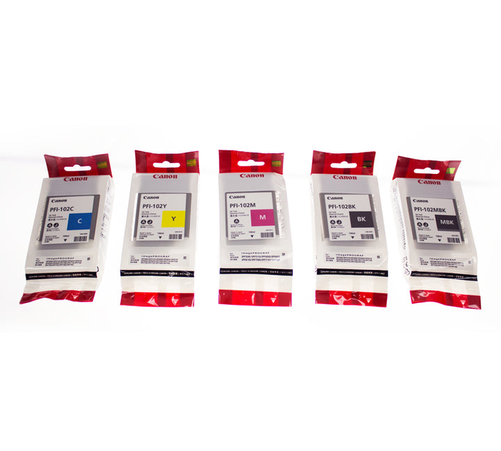 PFI-102 & 104M Ink Cartridges for the imagePROGRAF iPF510*, iPF605*, iPF610, iPF650, iPF655, iPF750 & iPF755, iPF760, iPF765 Printers