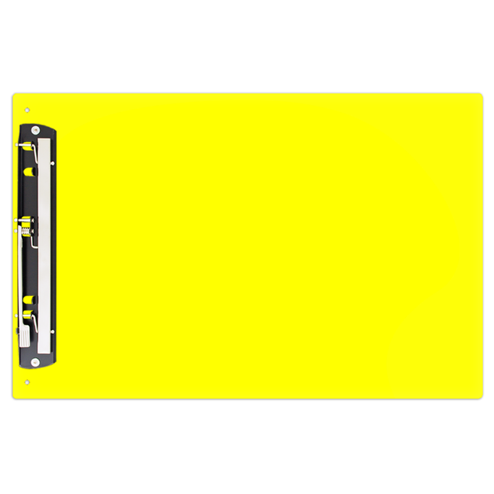 13 x 19 Acrylic Clipboards With 11" Hinge Clip