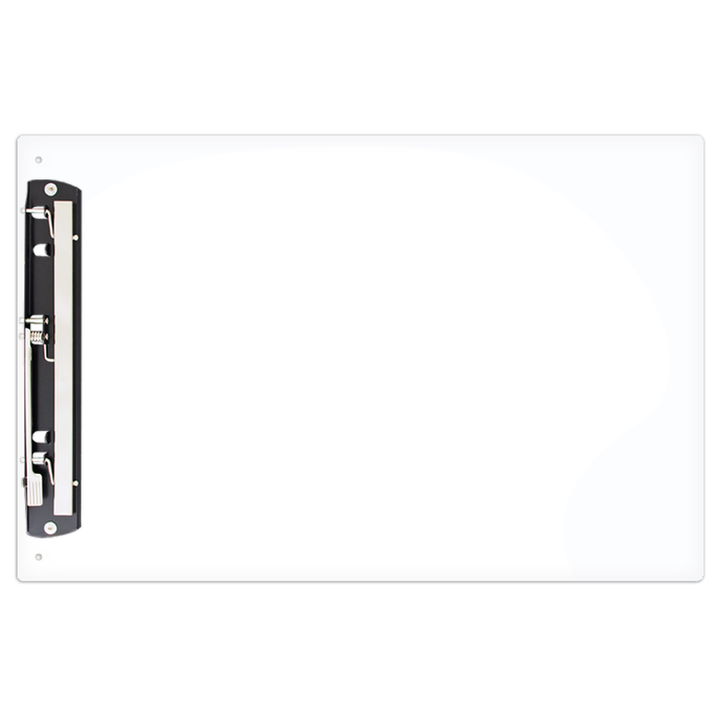 13 x 19 Acrylic Clipboards With 11" Hinge Clip