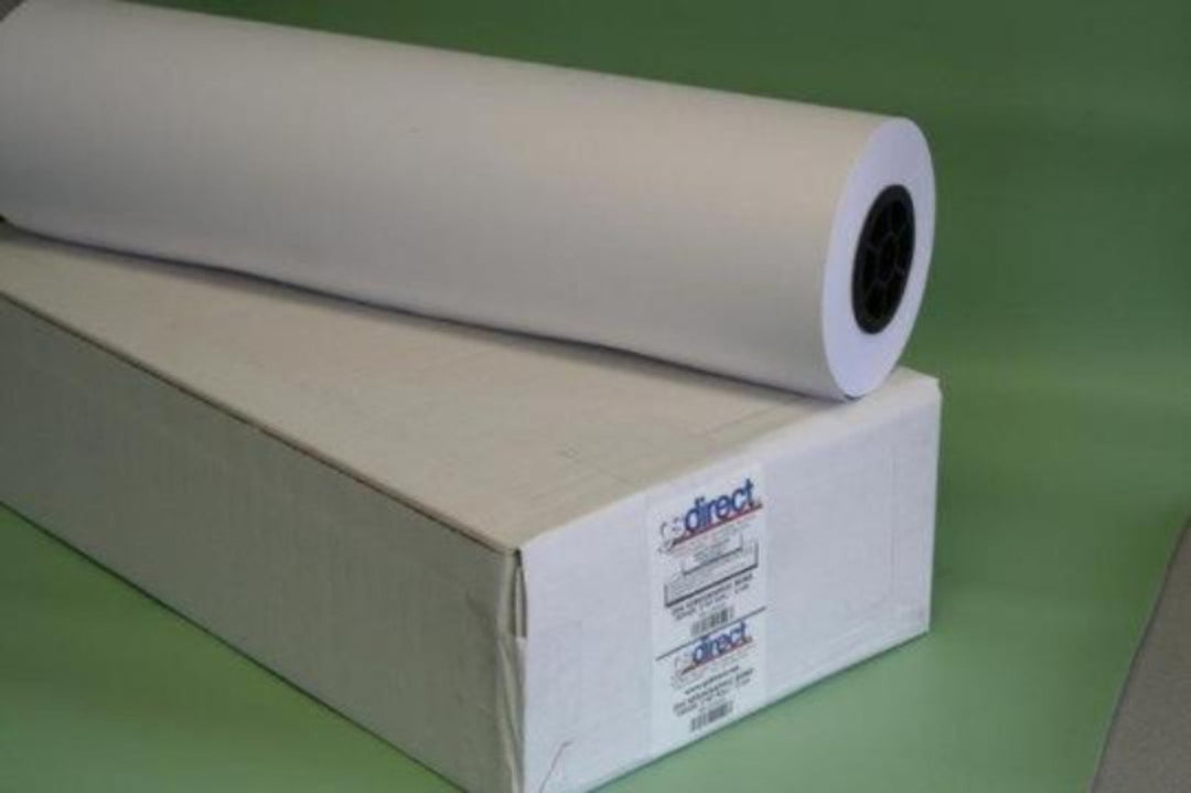 20lb Xerographic Bond Paper - 36" X 500' Rolls, 3" Core, 2 Rolls Per Box, For Engineering & Architectural Prints