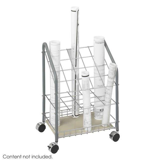 Safco 12 & 20 Bin Wire Roll Files